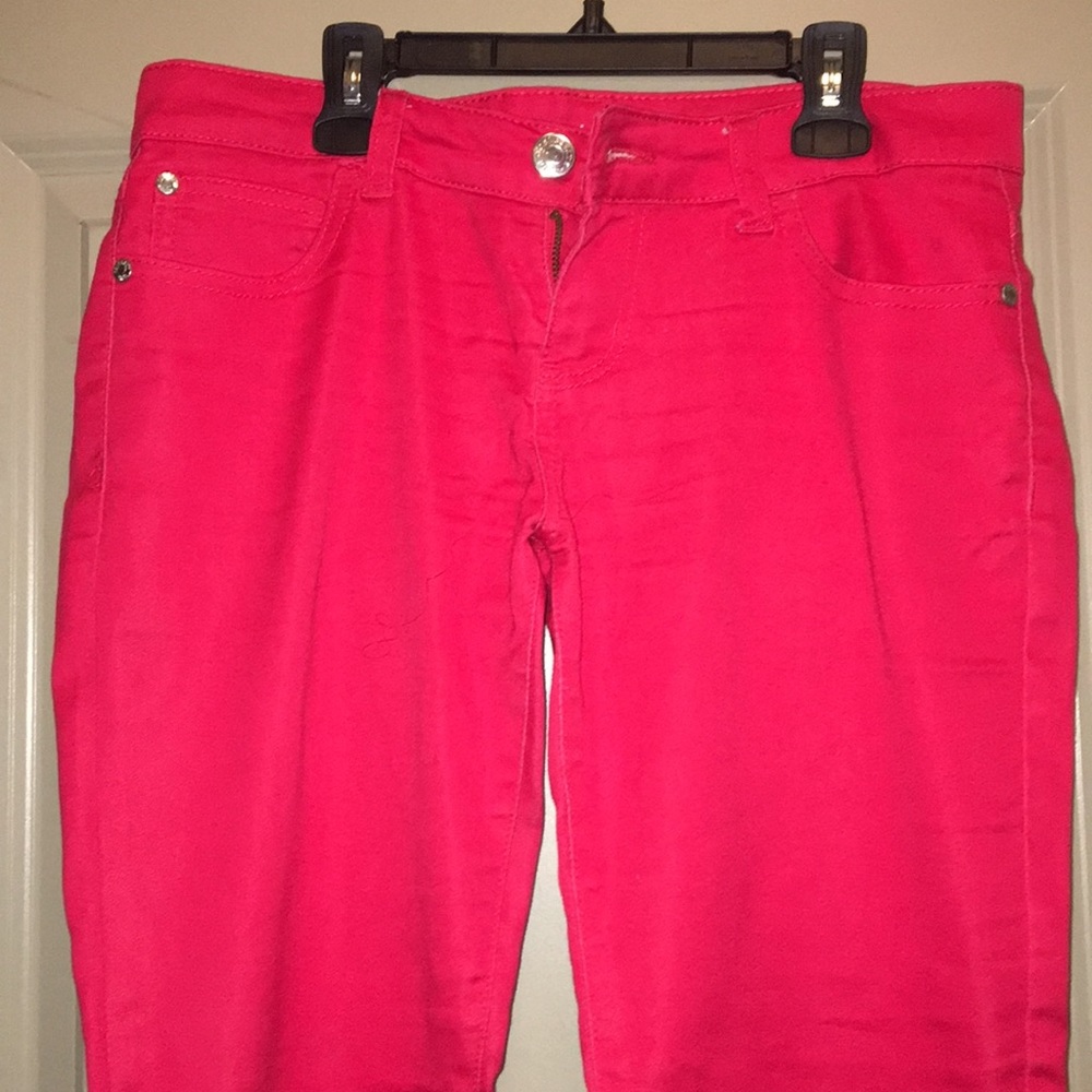 Red Skinny Jeans
